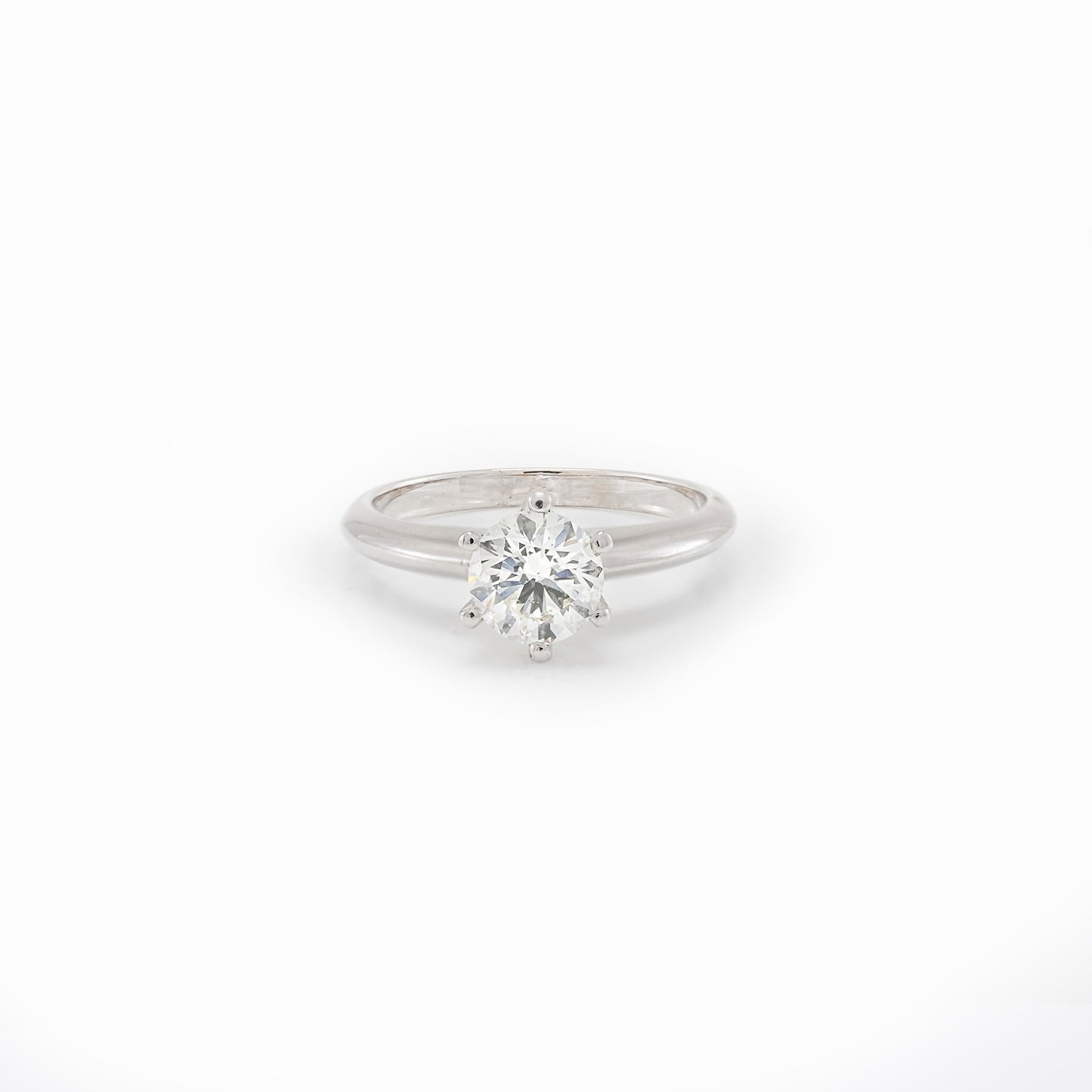 Verlobungsring Diamantring 18K Weißgold 1,00ct VS2/ J engagement ring Diamantschmuck