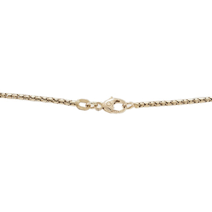 Women's chain diamond jewelry tricolor white-yellow-rose gold women's chain Trinity 46cm