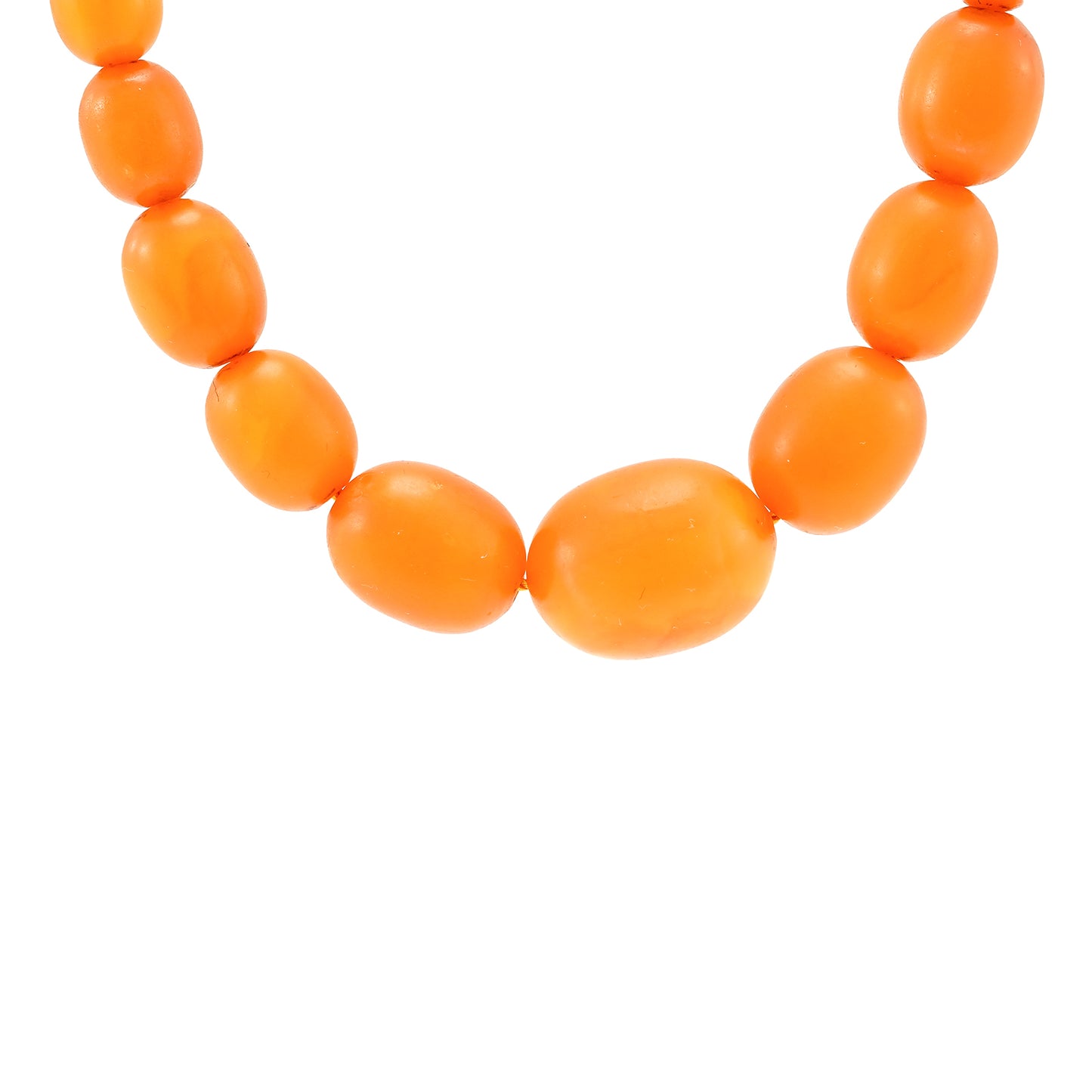 Amber necklace Butterscotsch Amber gradient 42cm 26.63g amber chain