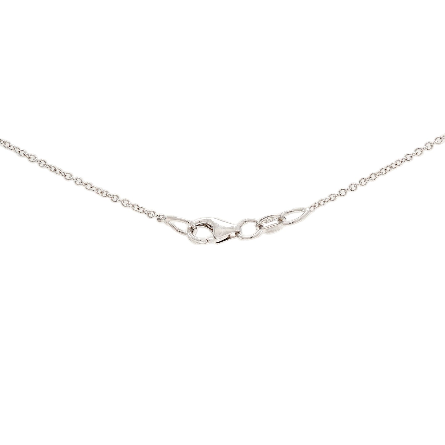 Damenkette Anhänger Kreuz Diamant Weißgold 14K Goldcollier Kettenanhänger necklace