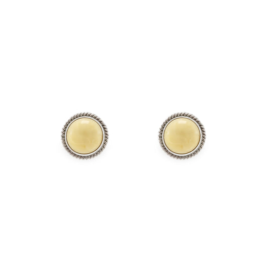 Ohrstecker Bernstein Butterscotch 925 Silber Damenschmuck Ohrschmuck BJ amber earring