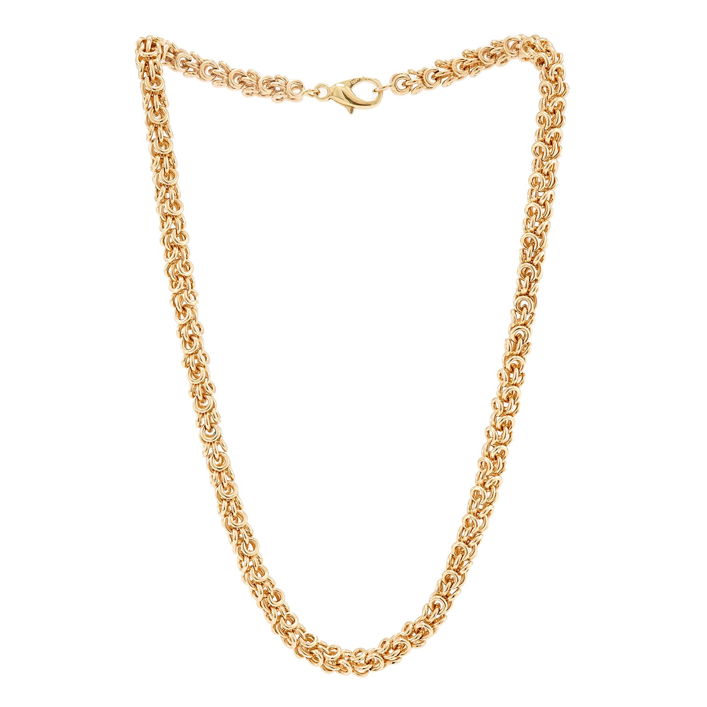 Goldkette Collier 750K 18K 42cm Halskette Goldschmuck Damenschmuck Königskette