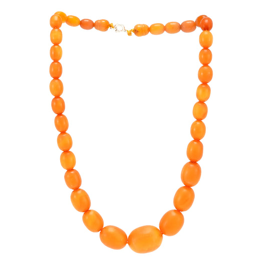 Amber necklace Butterscotsch Amber gradient 42cm 26.63g amber chain