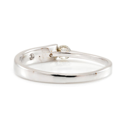 filigraner Diamant Ring Weißgold 18K Platin 950 Platinring Goldring Verlobungsring