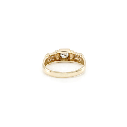 Verlobungsring Diamantring Brillant Damenschmuck Gelbgold Goldring 585 1K RW57