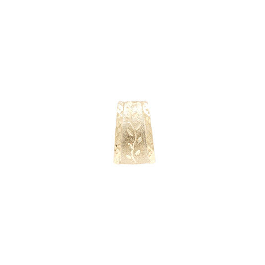 MILOR pendant patterned 750 yellow gold chain pendant women's jewelry diamond-coated