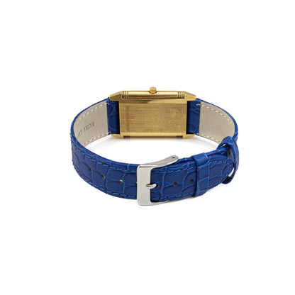 Armbanduhr Jaeger-LeCoultre Reverso 18K Gold 250.1.08 Leder