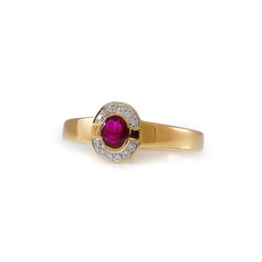 Ring Rubin Diamant
