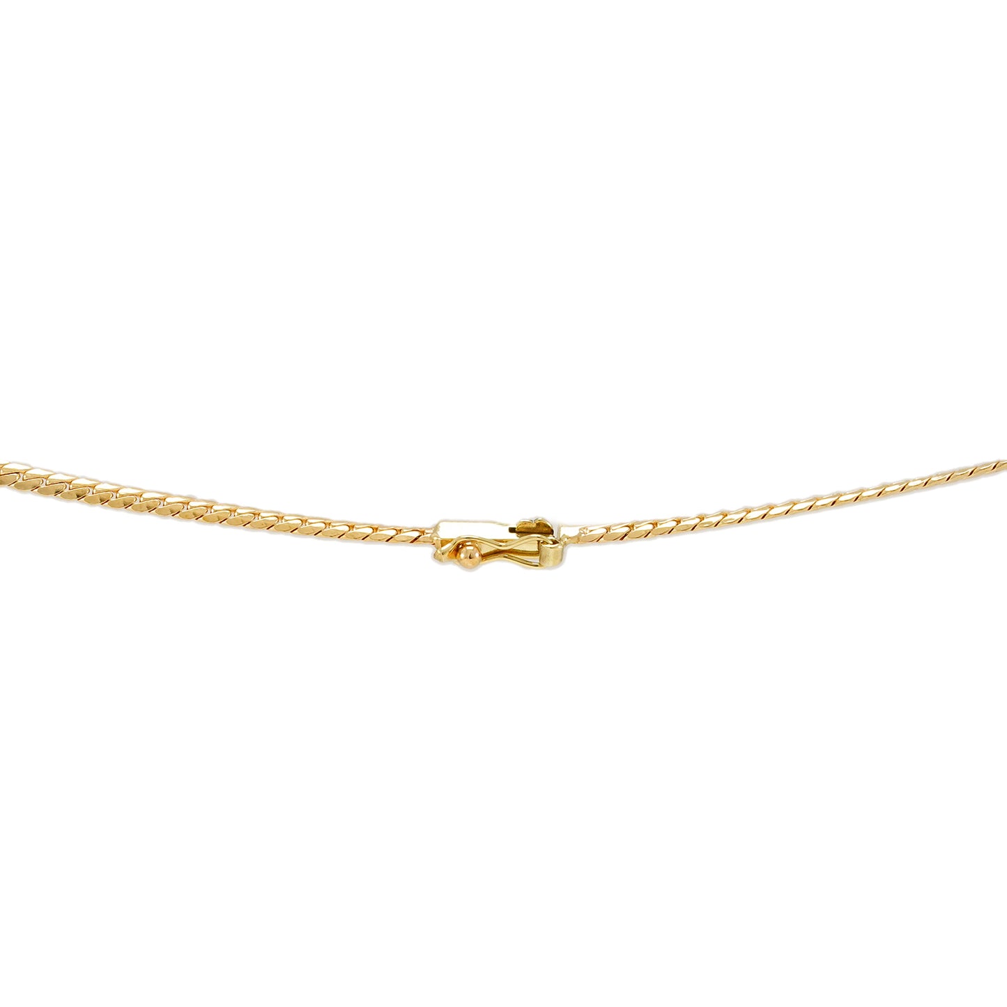 Diamond necklace tank yellow gold 14K women's jewelry gold chain diamond jewelry