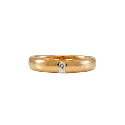 Diamantring Gelbgold 585