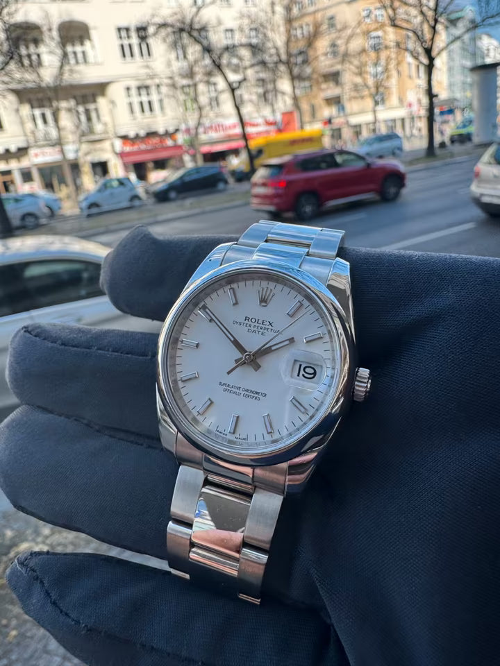 Rolex Datejust 34mm Ref. 115200 Full Set