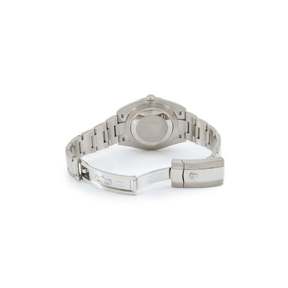 Rolex Datejust 41 126334 blue dial white gold steel wristwatch sapphire crystal