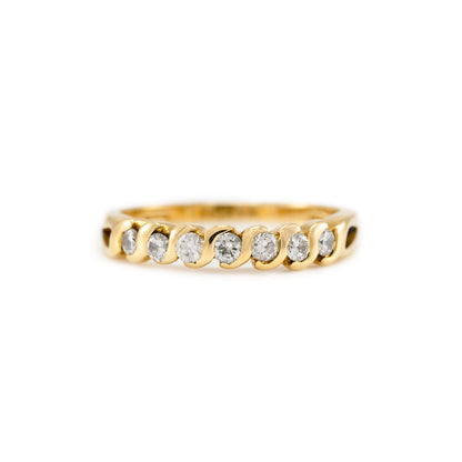 Diamantring Gold 750 Gold