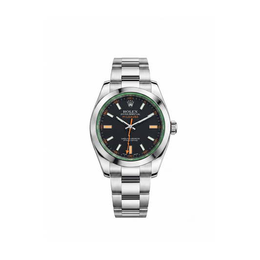 Rolex Milgauss 116400GV 2015 Full Set Green Glass