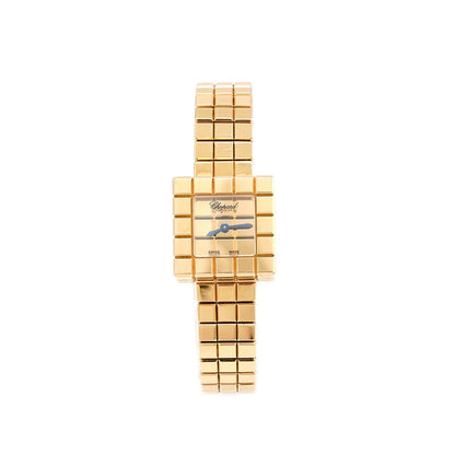 Armbanduhr Chopard Ice Cube Ladies 117432-0001 18K 750 Gelbgold