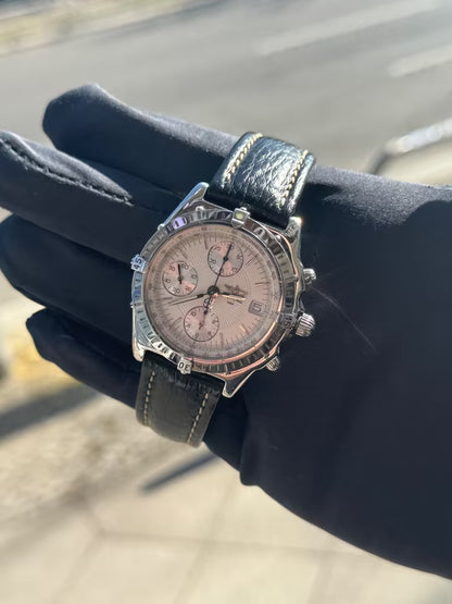 Breitling Chronomat Automatik Chronograph A13050.1 Lederarmband