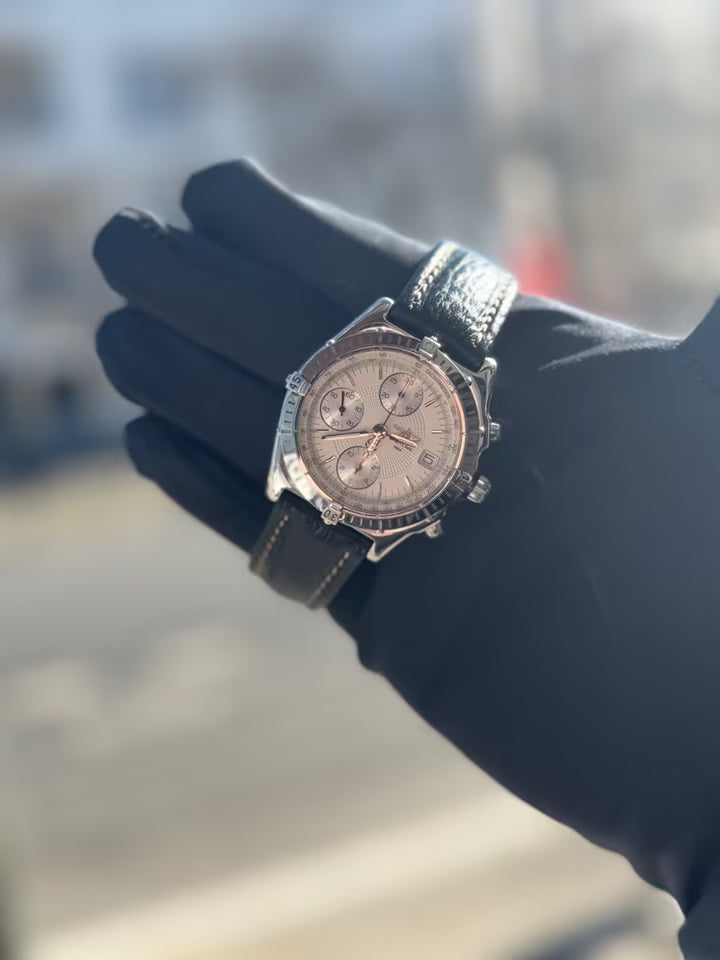 Breitling Chronomat Automatik Chronograph A13050.1 Lederarmband